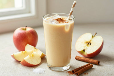 Apple Cinnamon Smoothie in a glass