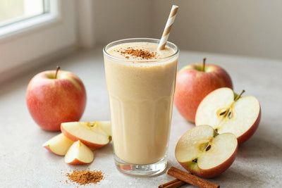 Apple Pie Fall Smoothie in a glass