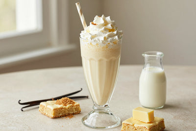 Blondie Milkshake in a glass