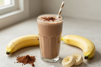 Café Mocha Smoothie in a glass