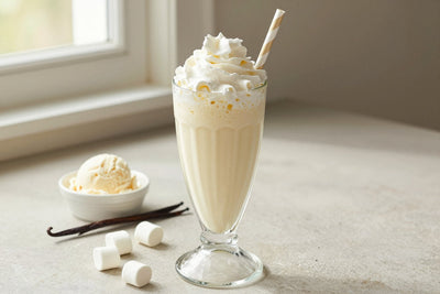 Campfire Shake in a glass