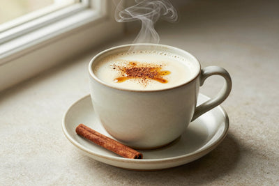Cinnamon Milk in a ceramic mug