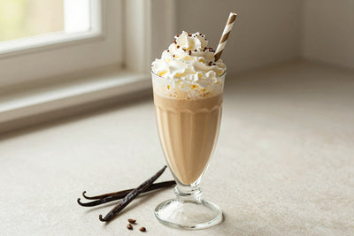 Cold Brew Cream Milkshake in a glass