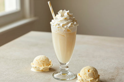 Cream Soda Float in a glass