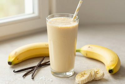 Earl Grey Vanilla Smoothie in a glass