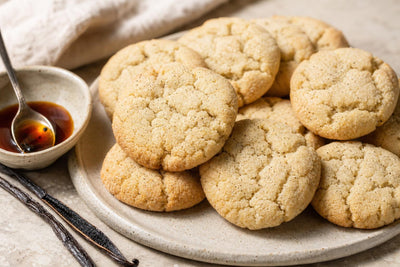 Gluten-free almond vanilla cookies