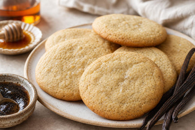 Gluten-free maple vanilla cookies