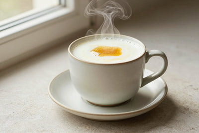 Honey Milk in a ceramic mug