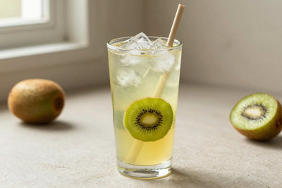Kiwi Refresher in a glass
