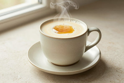 Maple Milk in a ceramic mug