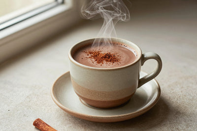 Mexican Hot Chocolate in a ceramic mug