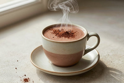 Milk Chocolate Hot Chocolate in a ceramic mug