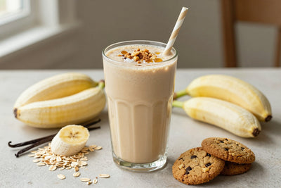 Oatmeal Cookie Smoothie in a glass