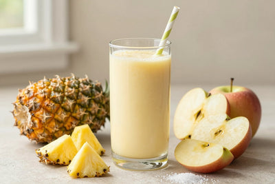 Pineapple Kefir Smoothie in a glass
