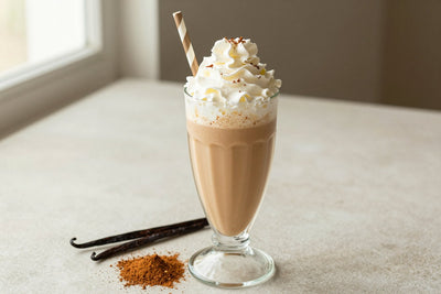 Tea House Shake in a glass