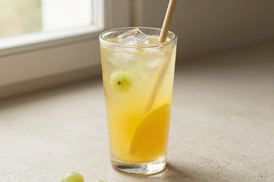 Tropical Citrus Refresher in a glass