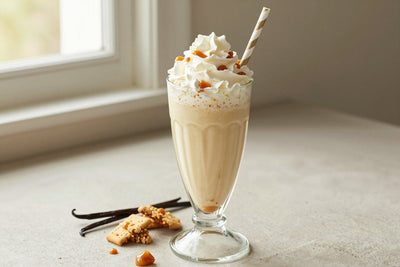 Ultimate Crunch Milkshake in a glass