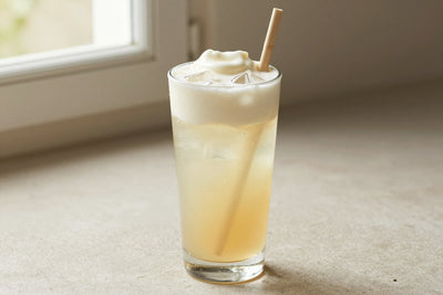 Vanilla Cream Soda in a glass