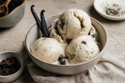 Vegan vanilla ice cream