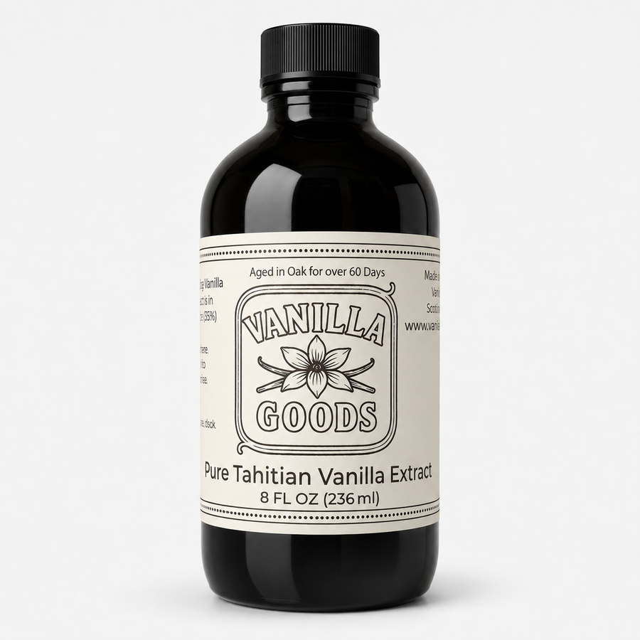 VanillaGoods 8 oz vanilla extract wholesale bottle