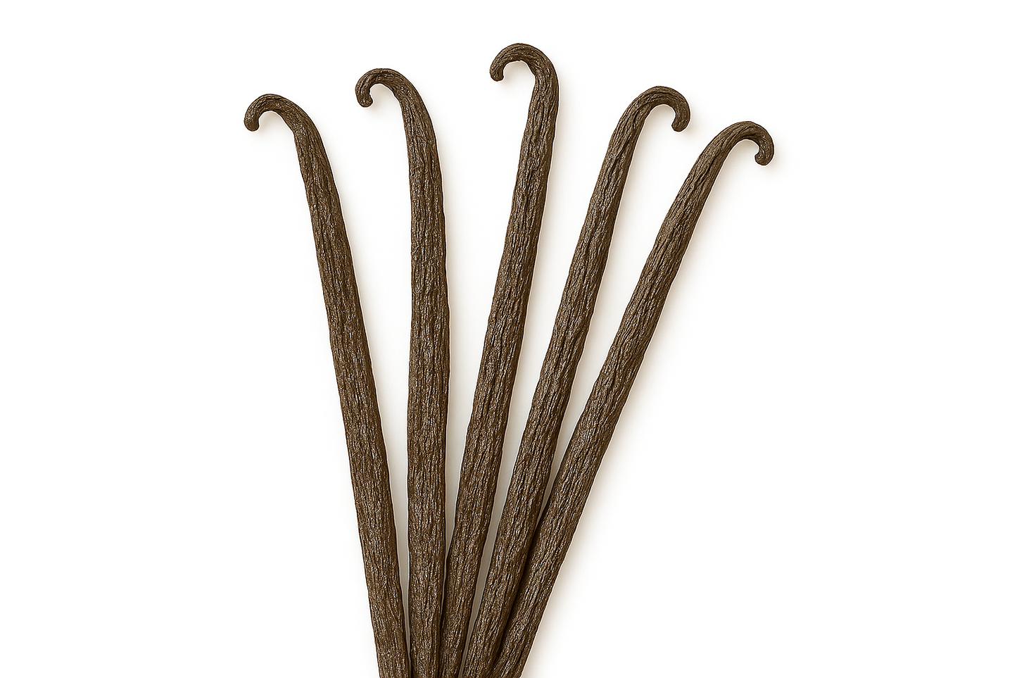 Madagascar Vanilla Beans, Grade B, 5 Beans