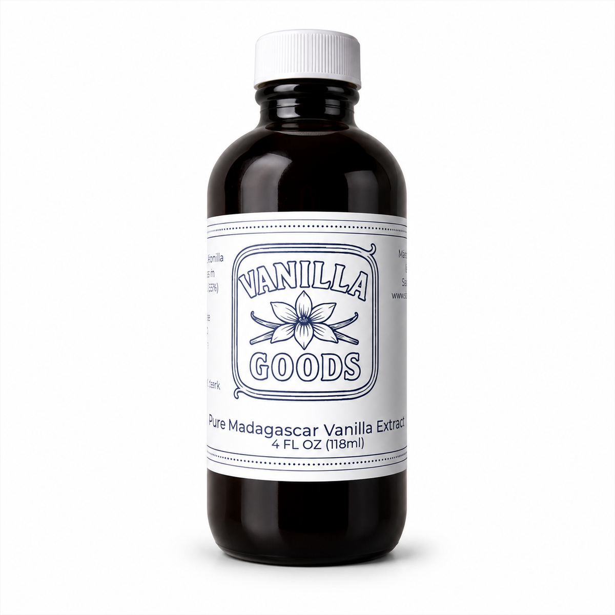 Madagascar Vanilla Extract 4 oz, 2-Pack