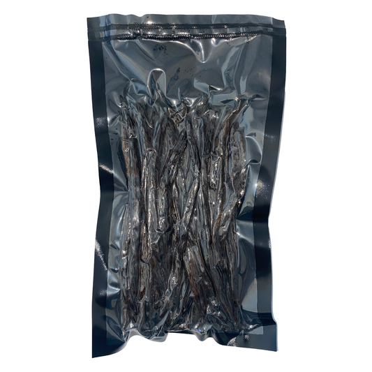 Madagascar Vanilla Beans, Grade B, 8 oz bag