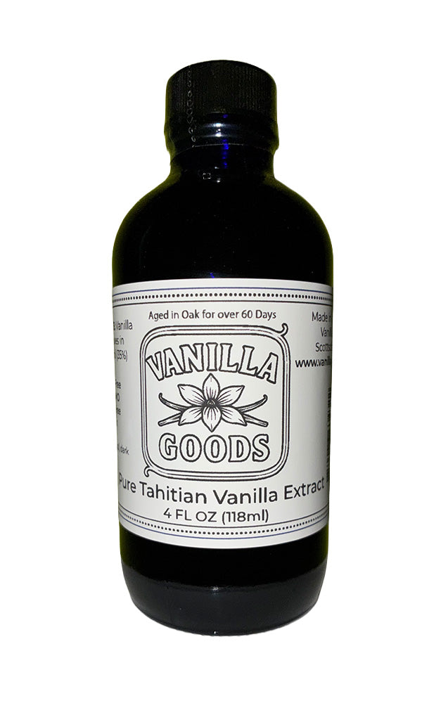 Tahitian Vanilla Extract, 4 oz Bottle