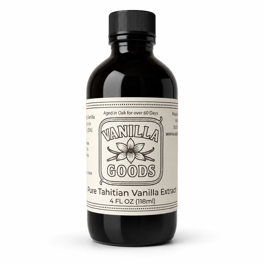 VanillaGoods 4 oz vanilla extract wholesale bottle