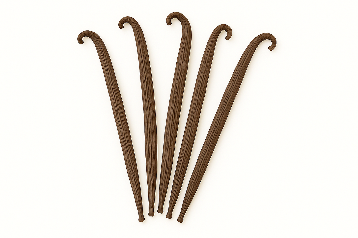 Tahitian Vanilla Beans, Grade A, 5 Beans