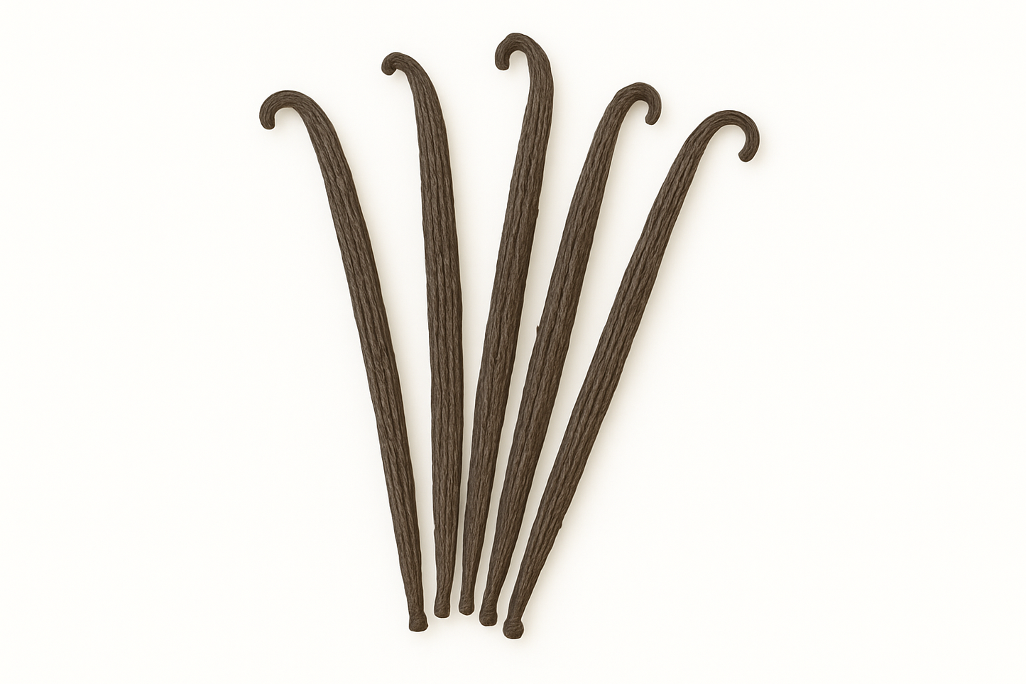 Tahitian Vanilla Beans, Grade B, 5 Beans