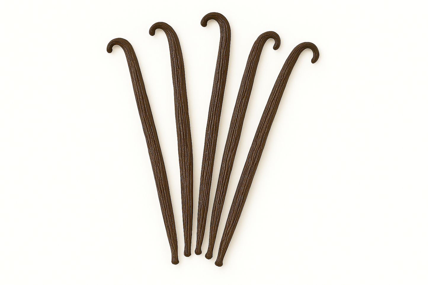 Uganda Vanilla Beans, Grade B, 5 Beans