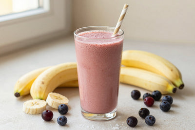 Acerola Berry Smoothie in a glass