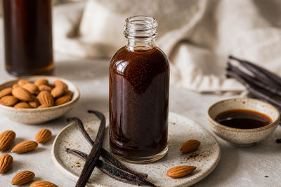 Almond homemade vanilla extract
