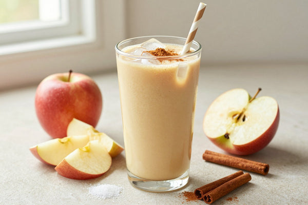 Apple Cinnamon Smoothie in a glass