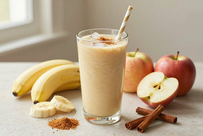 Autumn Harvest Smoothie in a glass