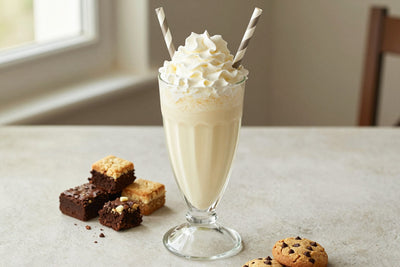 Bakery Bar Sampler Milkshake in a glass