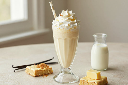 Blondie Milkshake in a glass