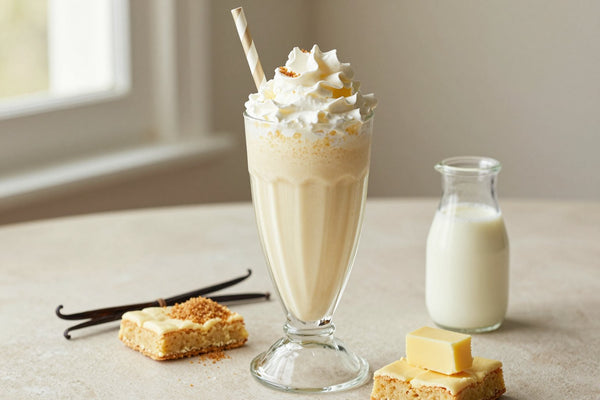 Blondie Milkshake in a glass