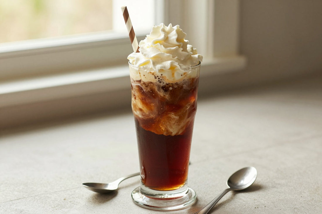 Brown Cow in a glass