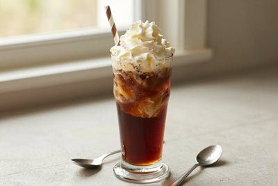 Brown Cow in a glass