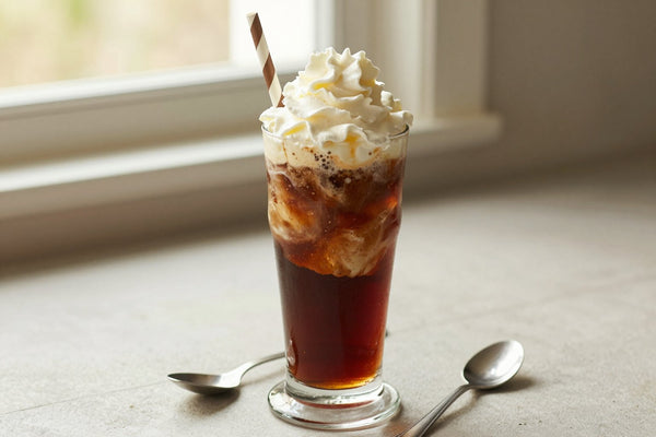 Brown Cow in a glass