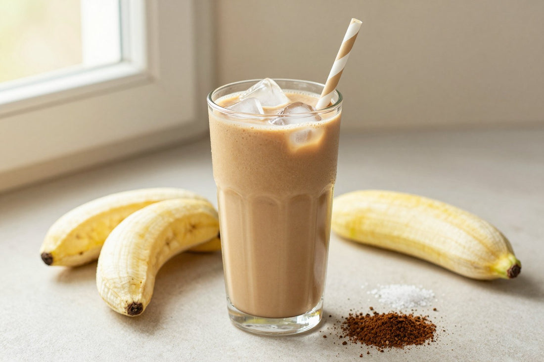 Café Breakfast Blend Smoothie in a glass