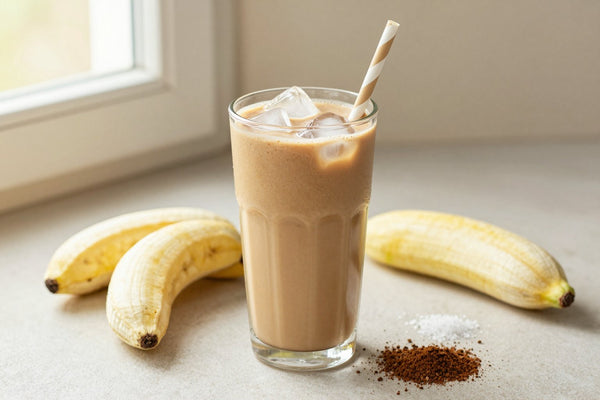 Café Breakfast Blend Smoothie in a glass