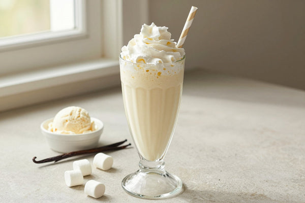 Campfire Shake in a glass