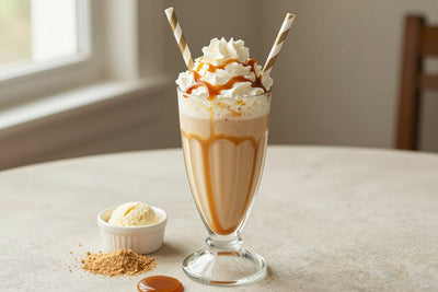 Caramel Malt in a glass