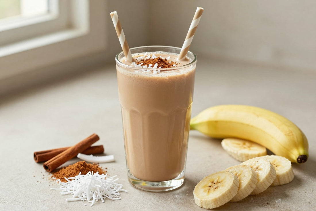 Chai Coconut Smoothie in a glass