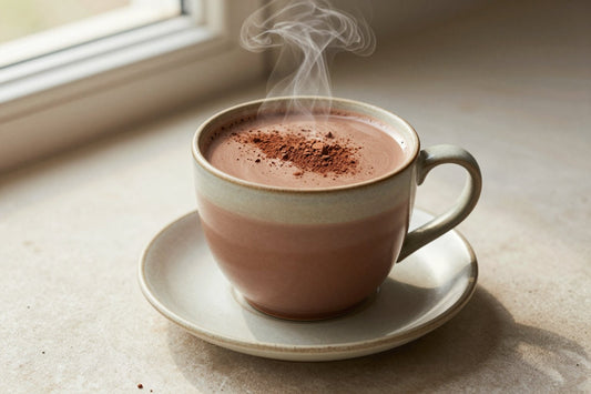 Chocolate Milk in a ceramic mug