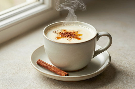 Cinnamon Milk in a ceramic mug