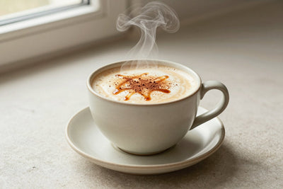 Cinnamon Steamer in a ceramic mug